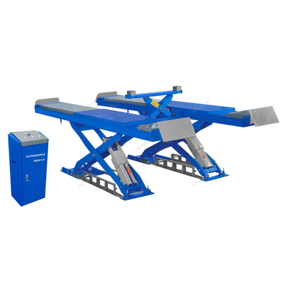 Подъемник ножничный, г/п 4,5 тонны (без траверсы) NORDBERG N634-4,5