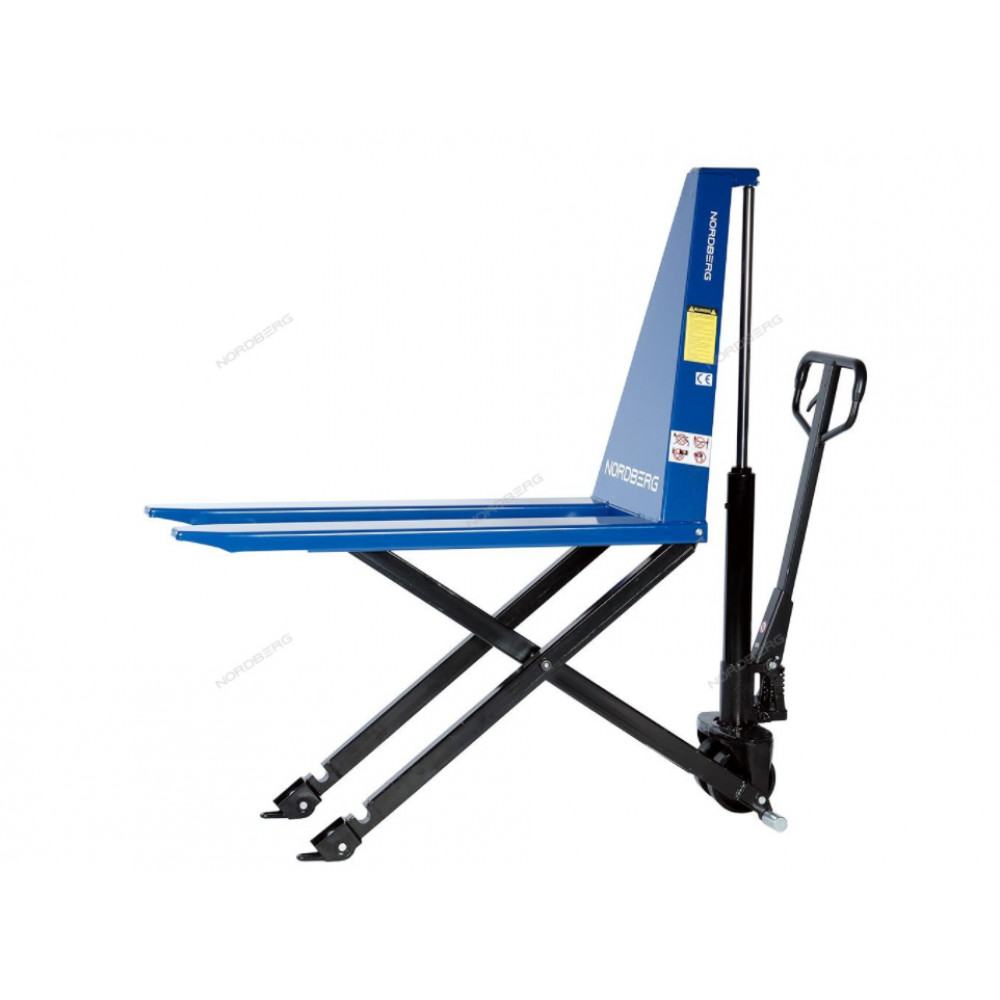 Рохля (тележка складская) гидравлическая с низким подхватом NORDBERG N3904-10