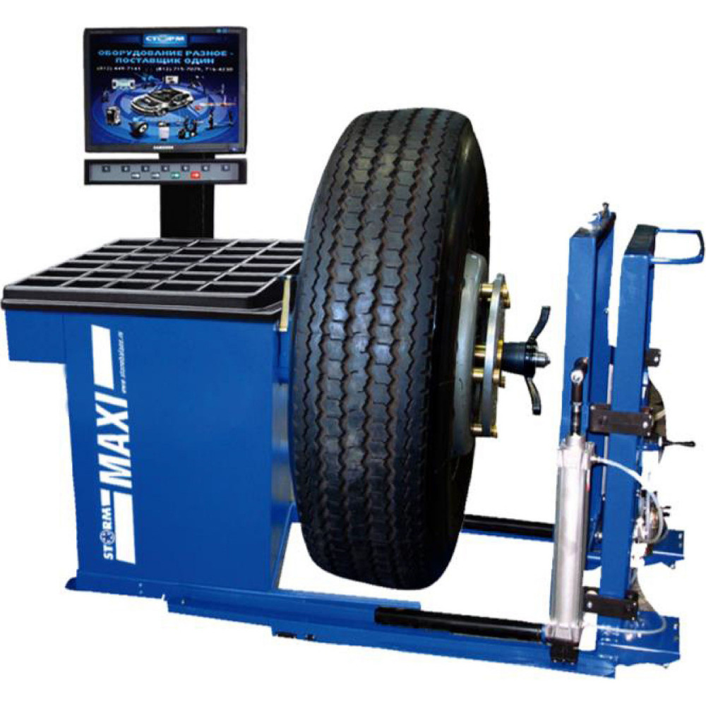 Грузовой балансировочный станок СТОРМ MAXI PM ЛС 32 (220)