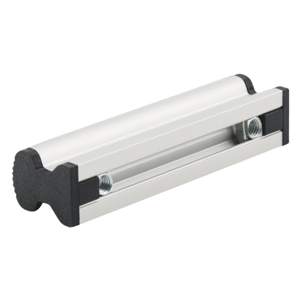 Ручки профильные из алюминия рифленые регулируемые с регулируемым креплением Алтервиа A00130