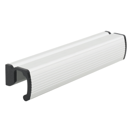 Ручки профильные из алюминия рифленые угловые с регулируемыми креплениями Алтервиа A00131