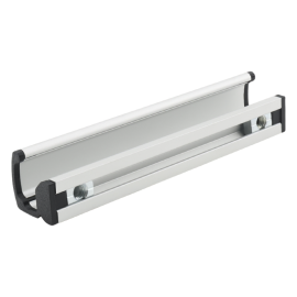 Ручки профильные из алюминия рифленые угловые с регулируемыми креплениями Алтервиа A00131