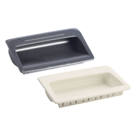 Ручки-купе врезные из пластика с защелками Алтервиа A30111