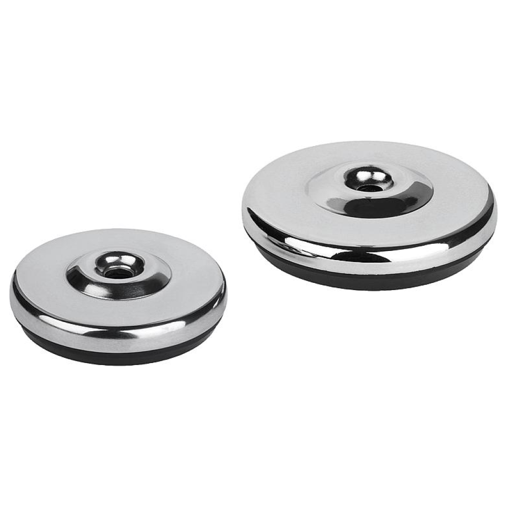 K0673 Основания шарнирных опор виброизолирующие, 7,5°