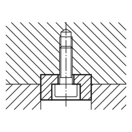 K0864 Сухари для пазов плоские