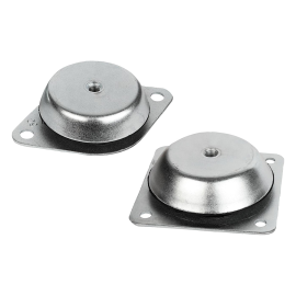 K0687 Виброопоры резинометаллические с креплением и крышкой
