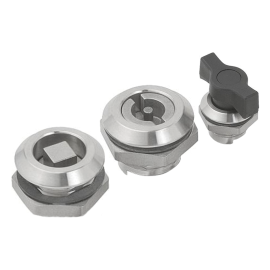 K1351 (K1340) Замки поворотные короткие из нержавеющей стали