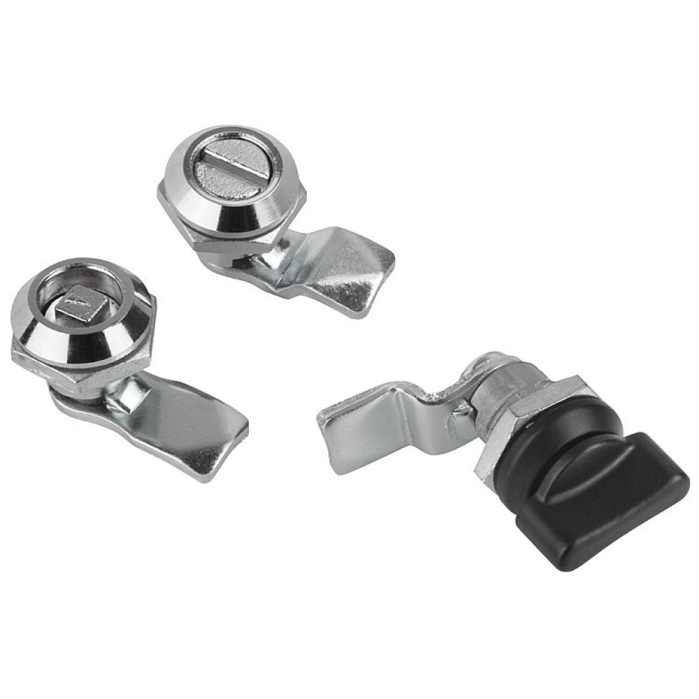 K0518 (K0519) Замки поворотные короткие из цинка