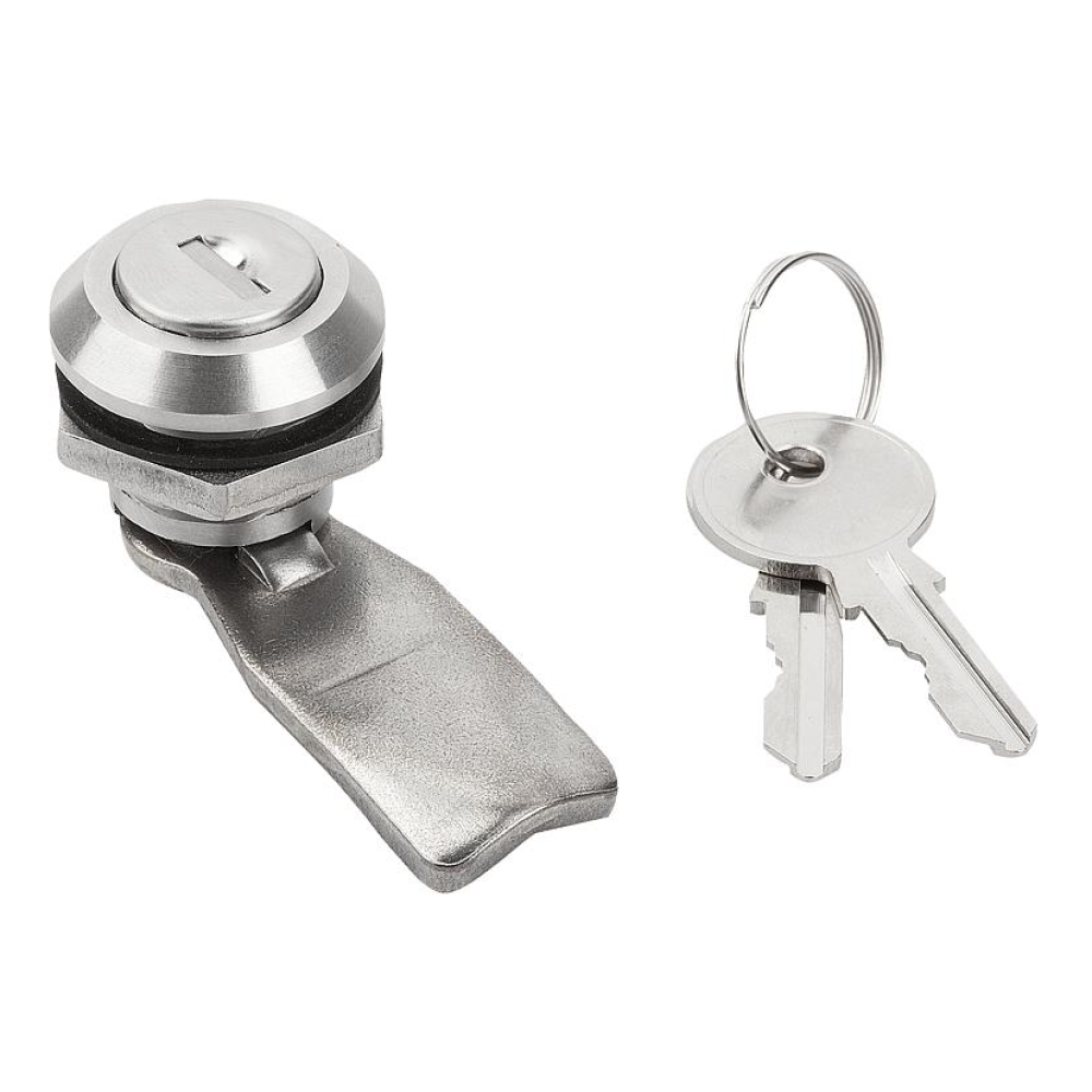 K1107 (K1114) Замки поворотные из нержавеющей стали с ключами