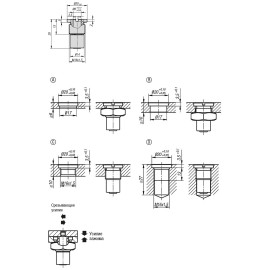 K1066 Втулки фиксирующие шариковые