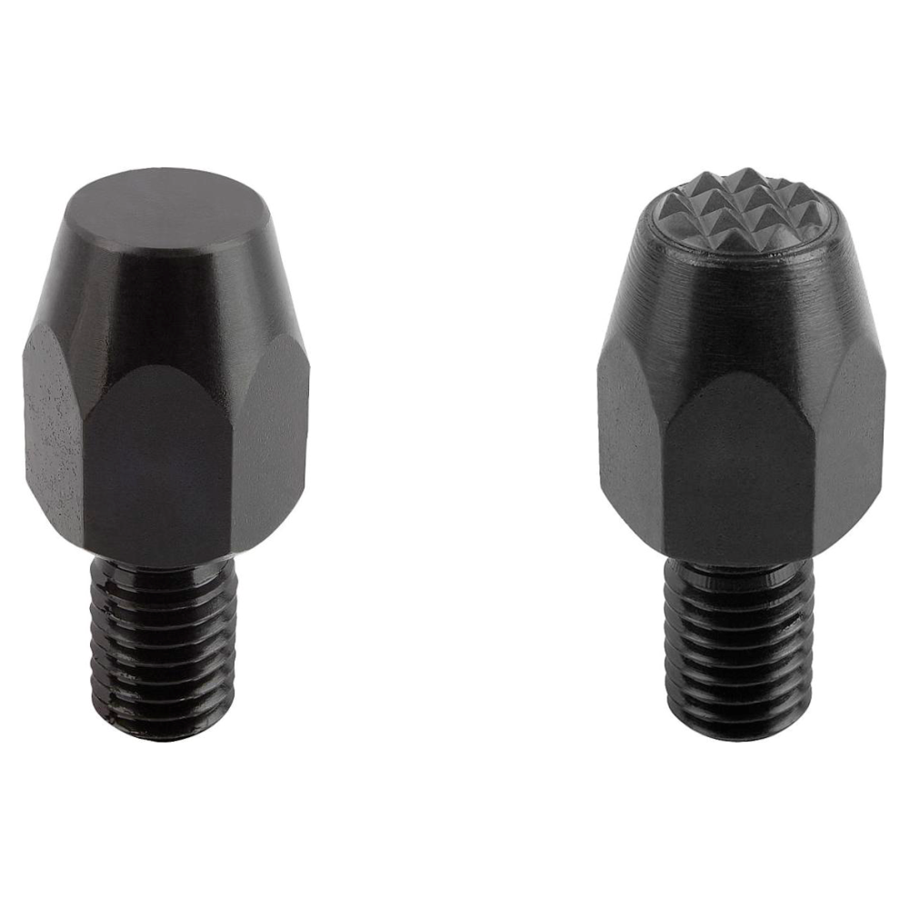 K0296 Опоры конусные с наружной резьбой DIN 6320