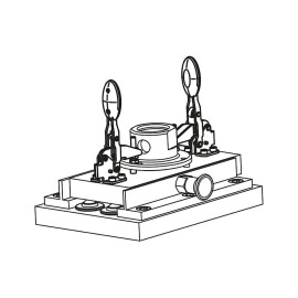 K0662 Прижимы механические из нержавеющей стали