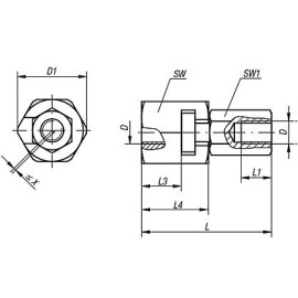 K0709 Муфты с компенсацией радиального смещения