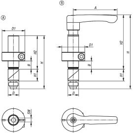 K1503 Зажимы для сварочных столов