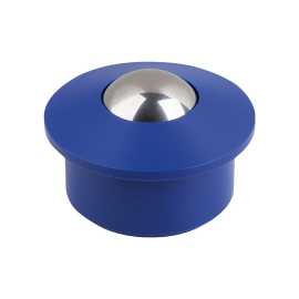 K1827 Ролики шаровые с корпусом из пластика и фланцем