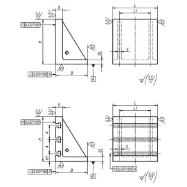 K1451 Стойки угловые, EN-GJL-250