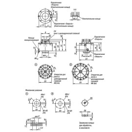K1392 Зажимы цанговые наружные пневматические
