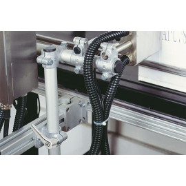 K0472 Зажимы для круглых труб крестовые из алюминия