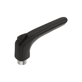 K0982 Рычаги зажимные из пластика и нержавеющей стали с кнопкой, ВР