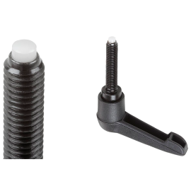 K0780 Рычаги зажимные с наружной резьбой с упором