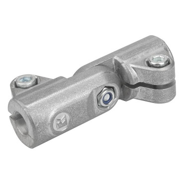 K0489 Зажимы для круглых труб шарнирные из алюминия