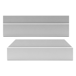 А252511 Трубы профильные алюминиевые квадратные 25X25 1,5 с полкой