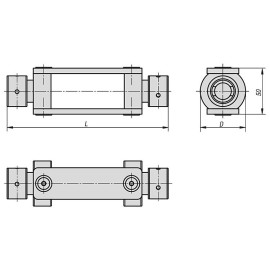 K0992 Муфты Compact для фиксации заготовок с четырех сторон