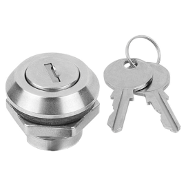K1355 (K1340) Замки поворотные из нержавеющей стали с ключами