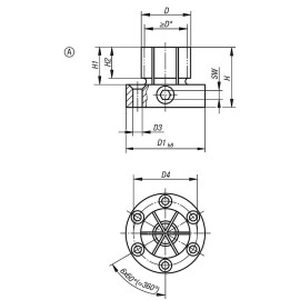 K0643 Зажимы цанговые внутренние