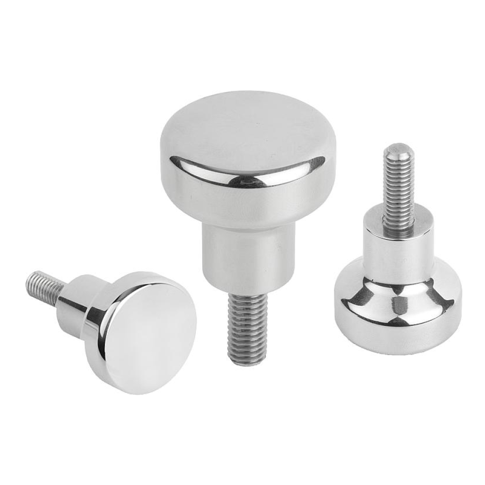 K1309 Ручки кнопки Hygienic USIT с наружной резьбой