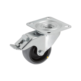 K1761 Ролики антистатические с крепежной пластиной