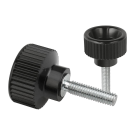 K0141 Ручки с накаткой и наружной резьбой