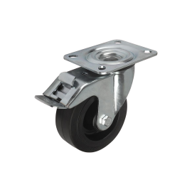 K1762 Ролики с пластиковыми дисками и резиновыми шинами