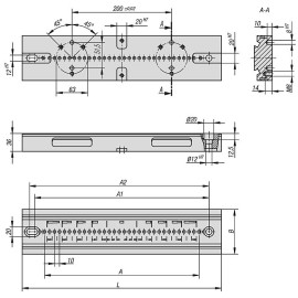 K0994 Плиты направляющие для зажимных кулачков Compact