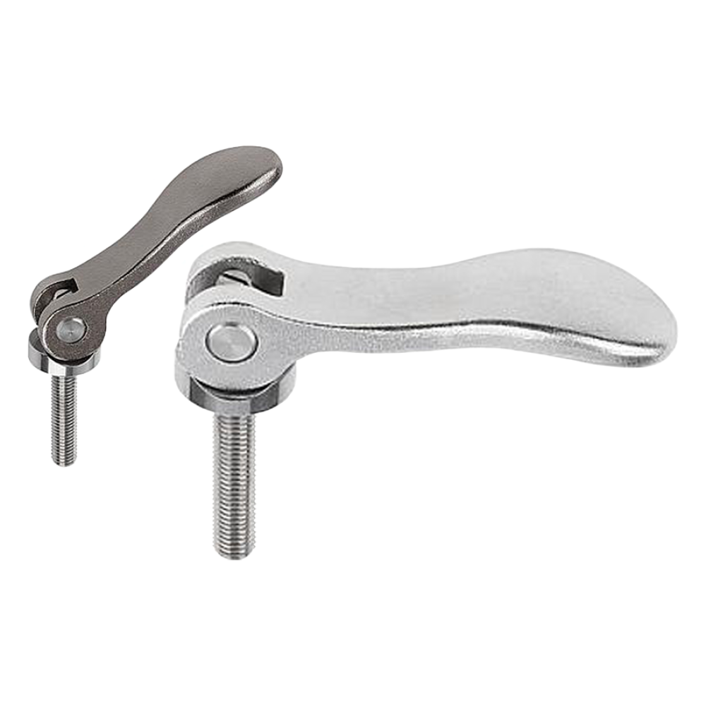 K0647 Рычаги эксцентриковые регулируемые из нержавеющей стали