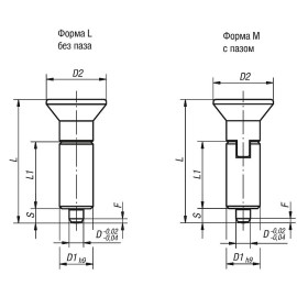 K0346 Штифты стопорные приварные