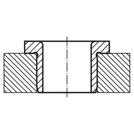 K1022 Втулки кондукторные цилиндрические DIN 172
