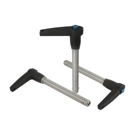 K0642 Пальцы стопорные с односторонней ручкой из алюминия