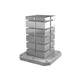 K0805 Стойки четырехсторонние с Т-пазами, EN-GJL-300