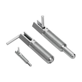 K0340 Штифты стопорные с ригелем резьбовые из стали