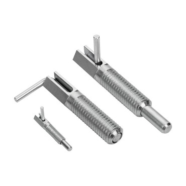 K0340 Штифты стопорные с ригелем резьбовые из стали