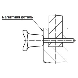 K1216 Пальцы стопорные магнитные