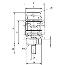 K0893 Зажимы самоцентрирующиеся