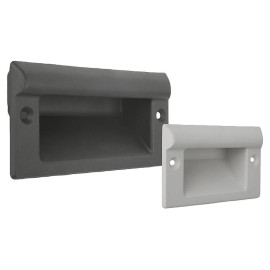 K0242 Ручки врезные из пластика с наружным креплением