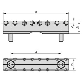 K1002 Губки с зажимными головками для центральных кулачков Compact