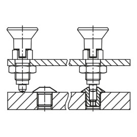 K1290 Втулки позиционирующие для стопорных штифтов