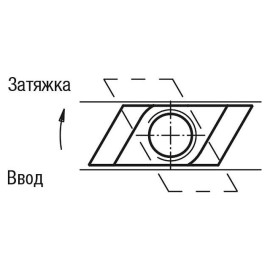 K0379 Гайки для T-пазов ромбовидные из углеродистой стали
