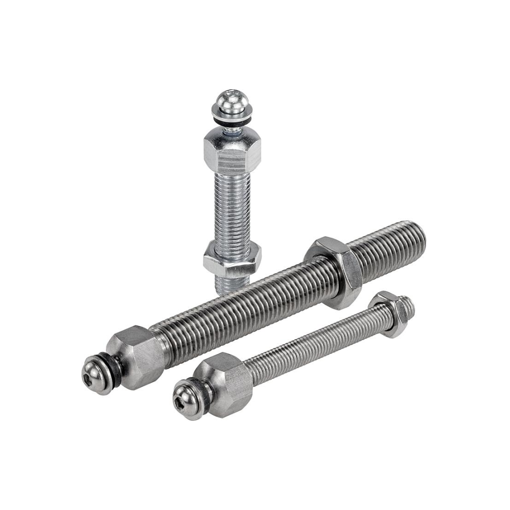 K0427 Винты с гайкой для оснований подвижных опор, 4°