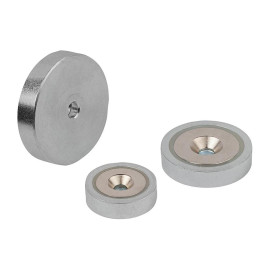 K1393 Магниты кольцевые с фаской неодимовые экранированные