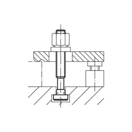 K0698 Винты для T-пазов DIN 787 из углеродистой стали